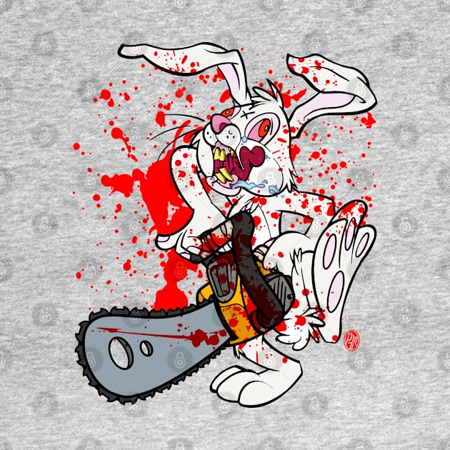 Chainsaw Bunny Cartoon by StudioPM71